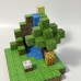 Детский магнитный конструктор Minecraft, 128 деталей