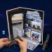 3D Книжный Румбокс Бук Нук "Киберпанк" DIY DollHouse