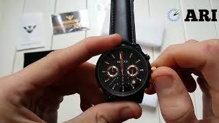Обзор. Мужские наручные часы Nibosi 2313 Black. Интернет-магазин ARI